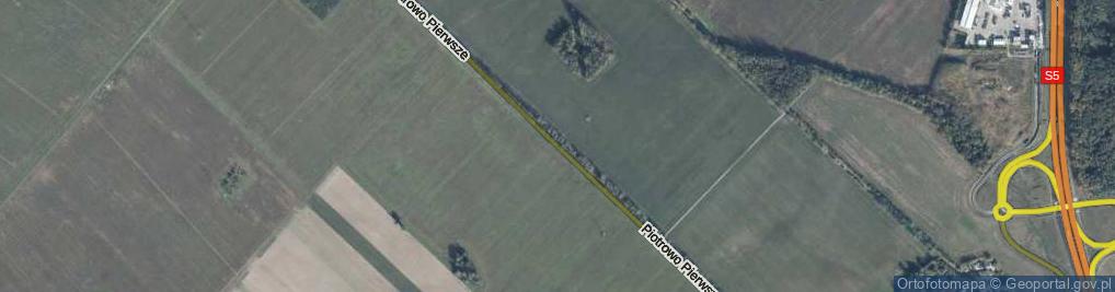 Zdjęcie satelitarne Piotrowo Pierwsze ul.